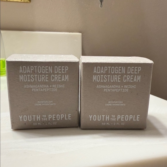 2 pack of Youth to the People Adaptogen Deep Moisture Cream - Gray - Picture 1 of 1